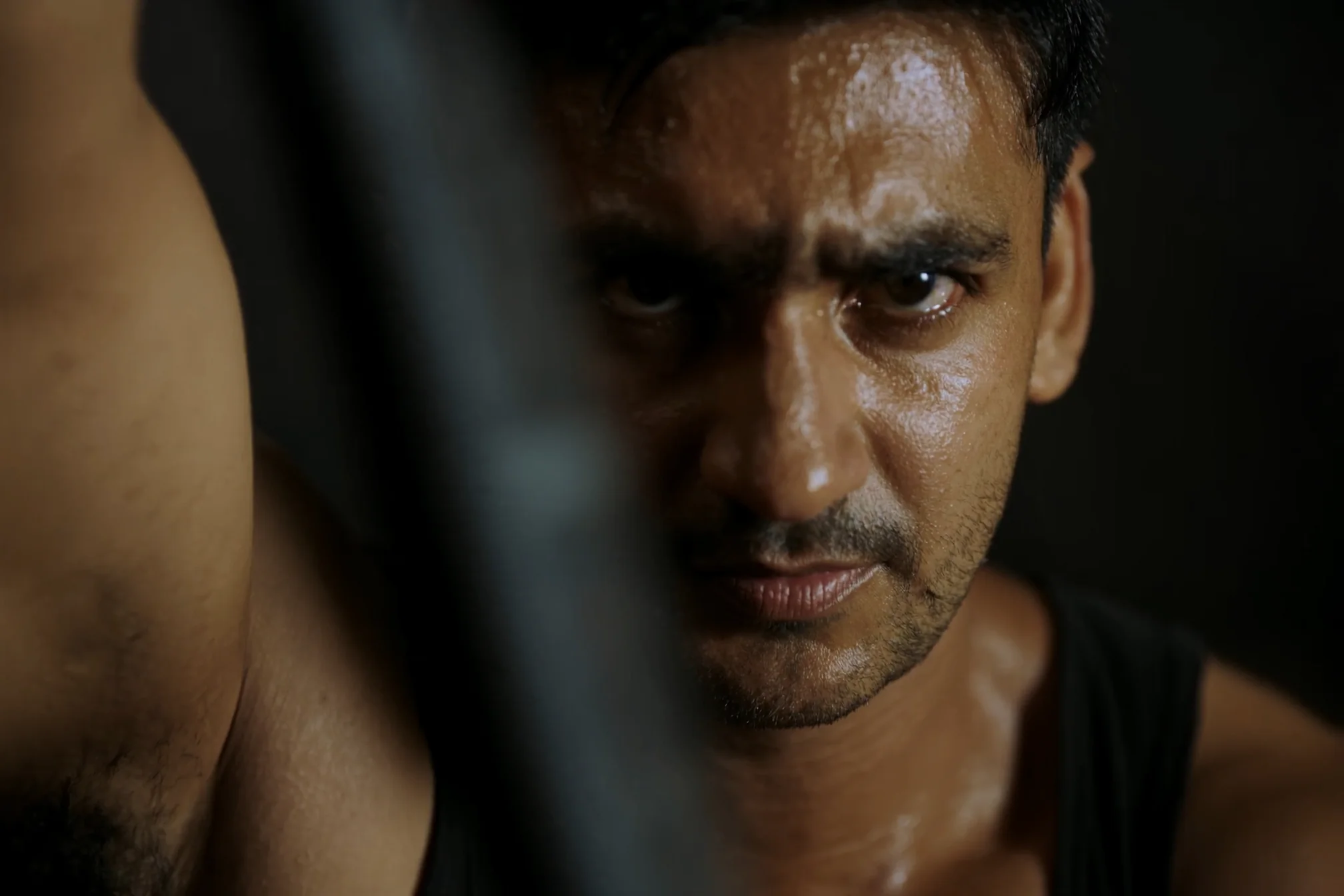 Kanishk Acharya during training